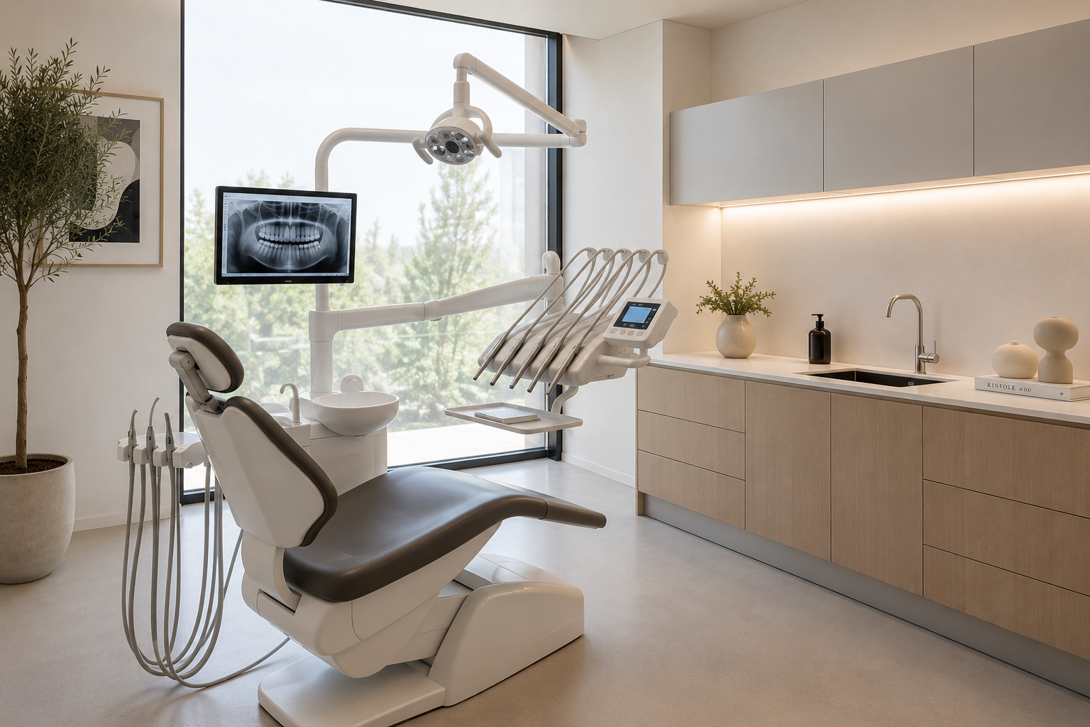 Interno dello studio dentistico